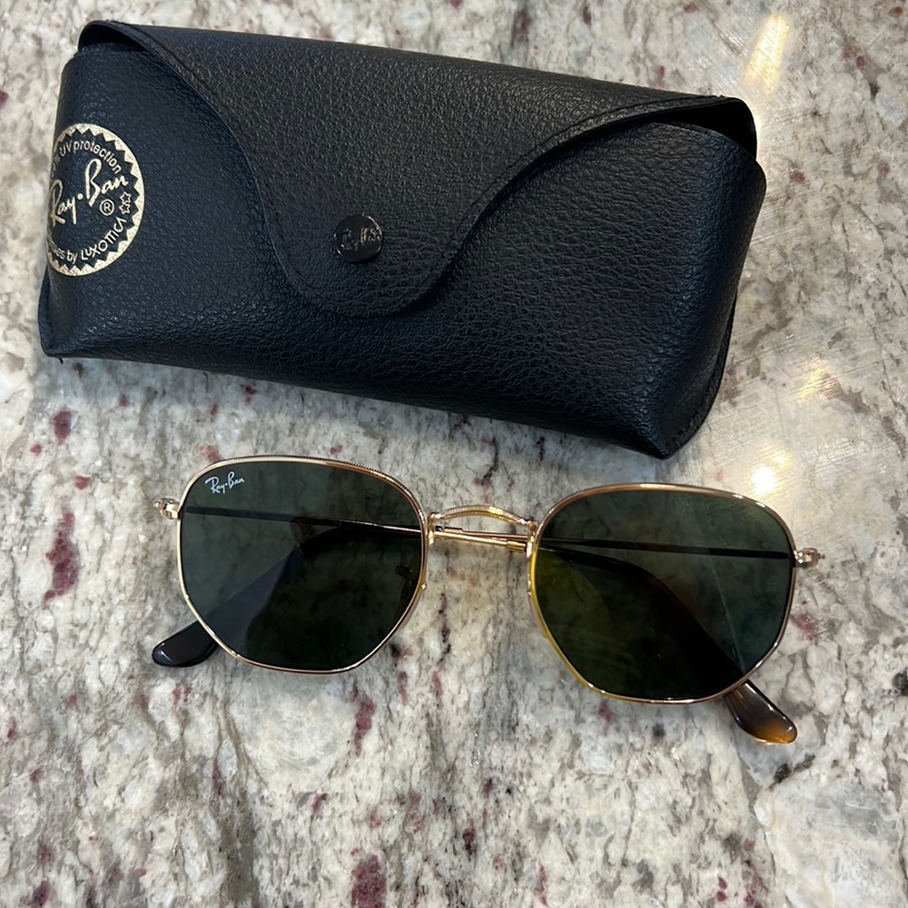 RAY-BAN HEXAGONAL FLAT LENSES